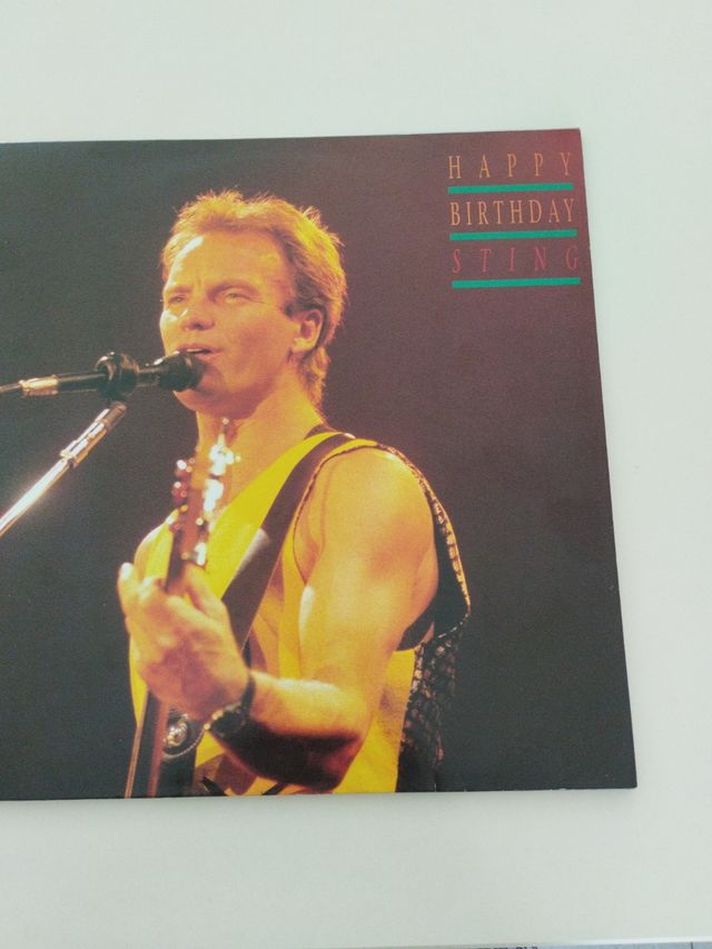 Vinilo Sting - Happy Birthday
