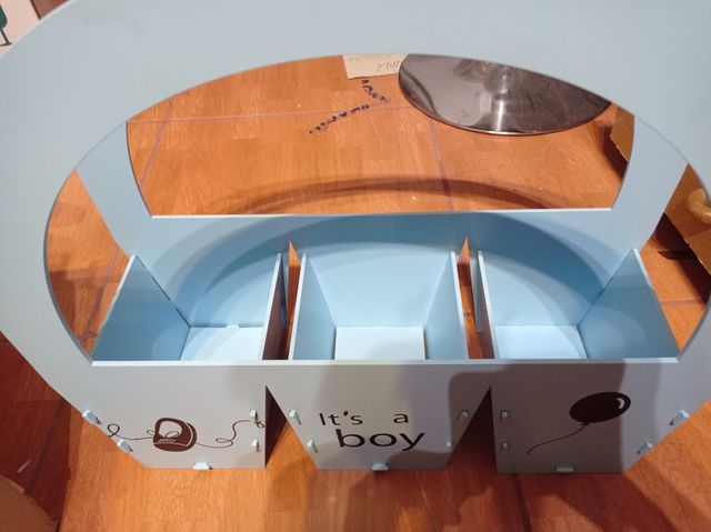 Portaconfetti baby shower