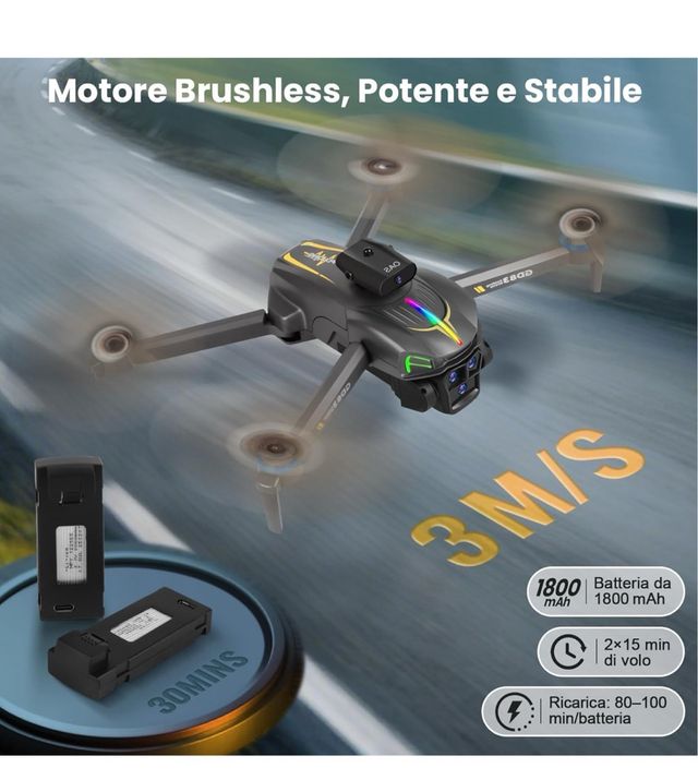 SG908 Mini Drone - Telecamera 1080p