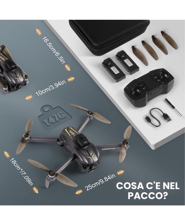 SG908 Mini Drone - Telecamera 1080p