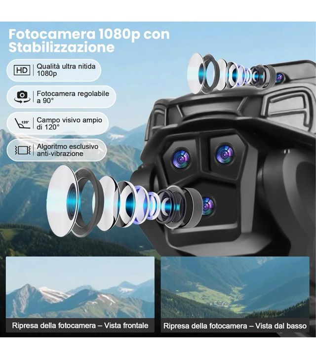 SG908 Mini Drone - Telecamera 1080p