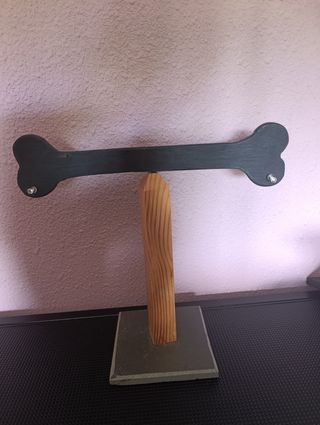 Expositor de madera para mascotas o para joyas