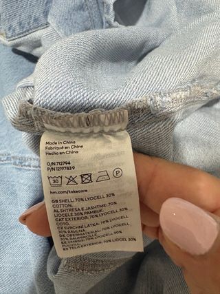 Vestito Jeans H&M - Blu