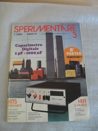 Sperimentare rivista elettronica anni '70