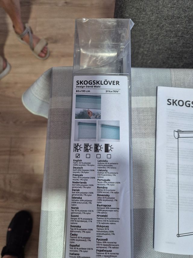 Estor SKOGSKLÖVER 80x195