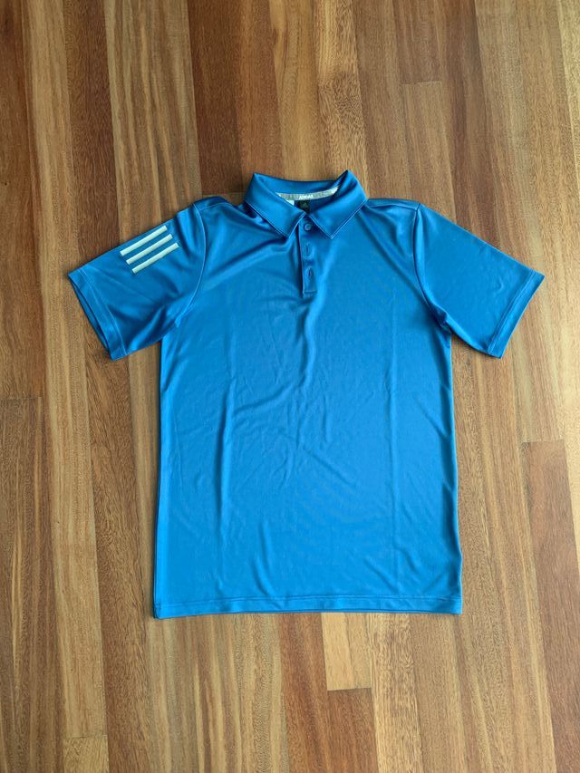 Polo Adidas azul claro - Hombre