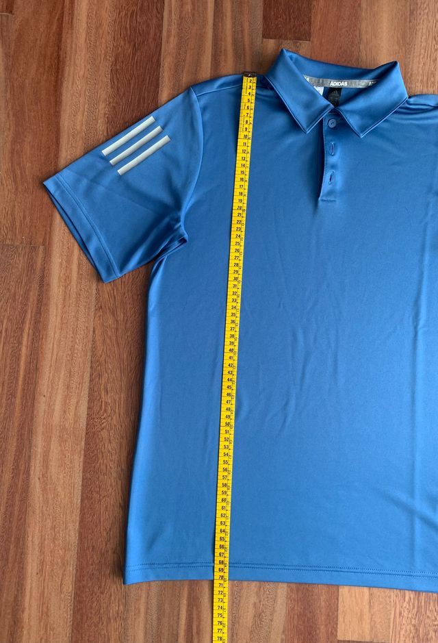 Polo Adidas azul claro - Hombre