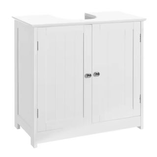 Mueble baño blanco - madera