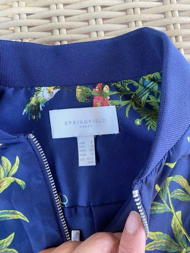 Chaqueta cremallera casual