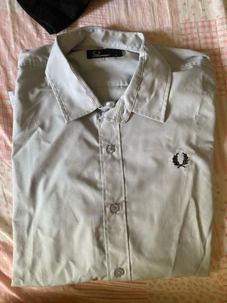 Camisa Fred Perry gris - Talla L