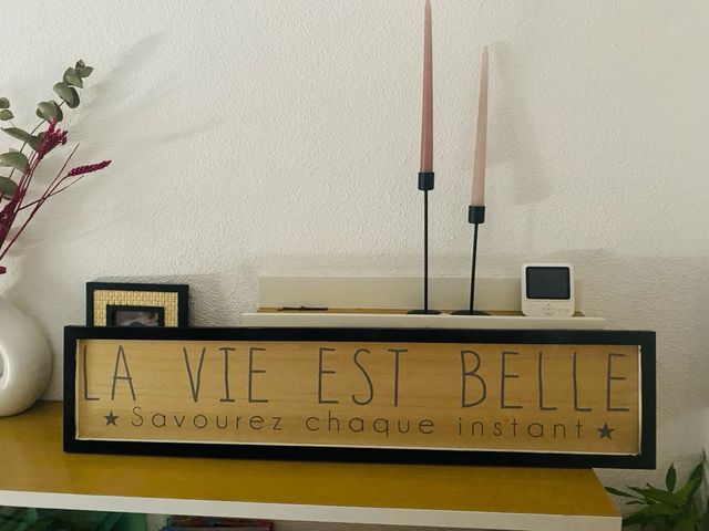 Cuadro decorativo madera - 90*20cm.