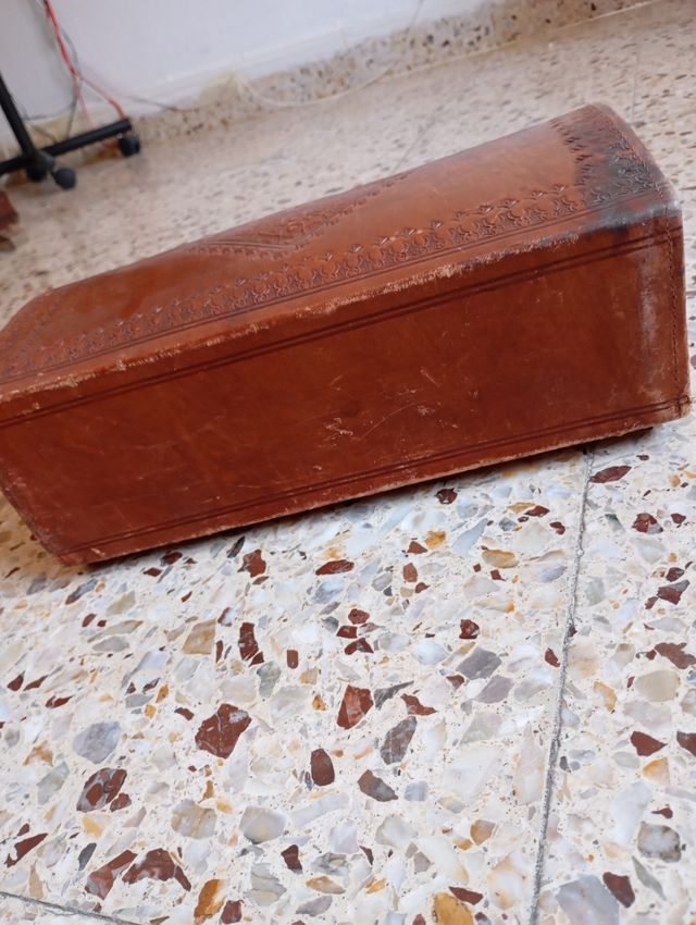 Bolso-maletin Piel Vintage