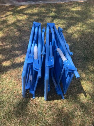 HAMACAS CORTE INGLÉS PLEGABLES - Azul