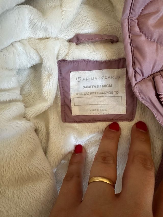 Enterizo Bebé Primark 3-6M