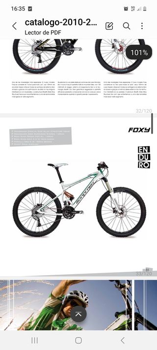 Bicicleta Mondraker Foxy. ENDURO. DOBLE SUSPENSIÓ
