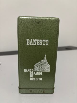 Hucha Caja Fuerte Banco Español Credito