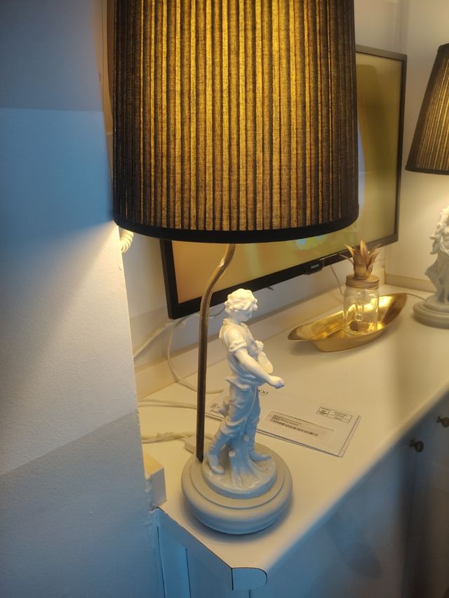 Pareja lámparas sembradores perfecto estado unidad