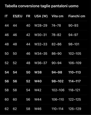 Pantaloni Moto Jeans Kevlar Tg. 56 IT