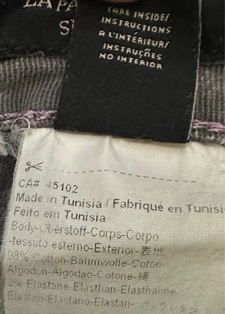 Pantalón vaquero pitillo