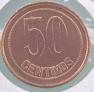 Moneda 50 céntimos España 1937