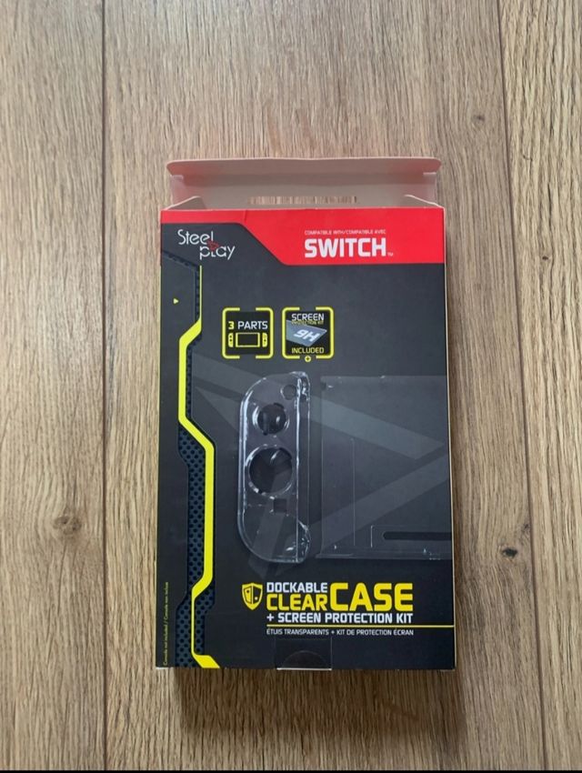 Funda y cristal templado Nintendo Switch