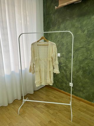 Chaqueta boho beige