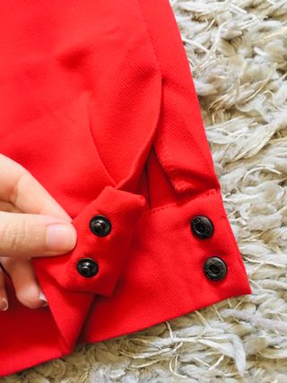 Pantalón rojo Zara Nuevo 38