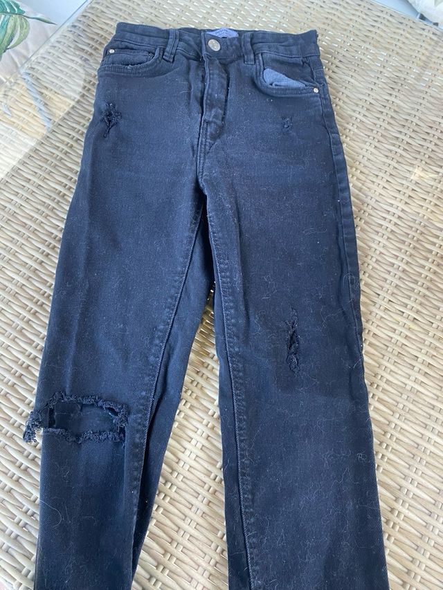 Pantalon vaquero negro