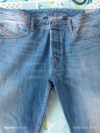 Jeans Diesel Uomo Blu