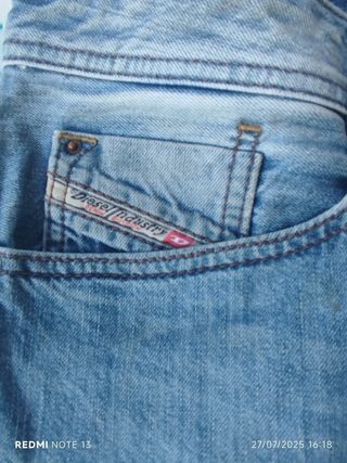 Jeans Diesel Uomo Blu