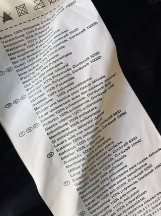 Giacca moto nera tg.M