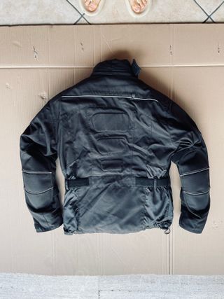 Giacca moto nera tg.M