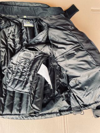 Giacca moto nera tg.M