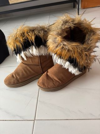 Botas tipo Ugg Marrón Talla 40
