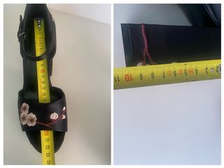Sandalias Uterqüe tacón negro