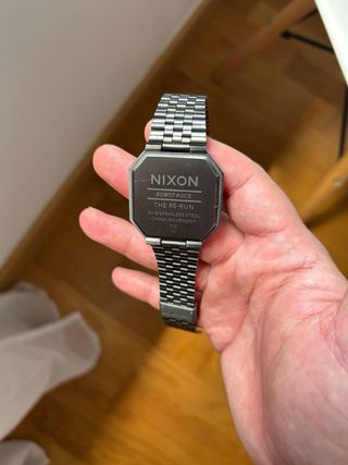 Reloj Nixon Re-Run - Gris/Plata