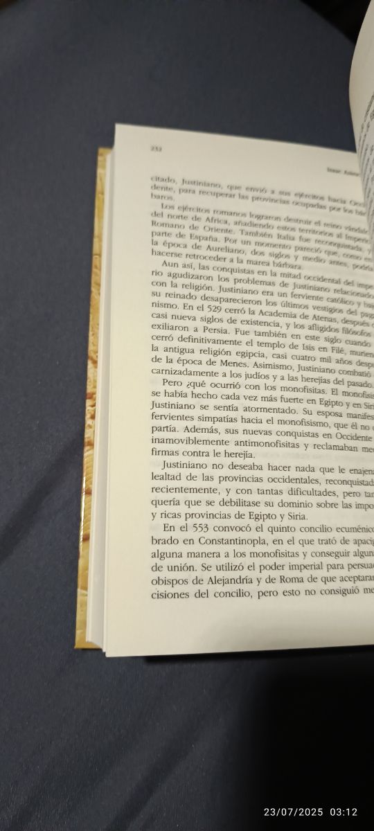 Historia de los egipcios.