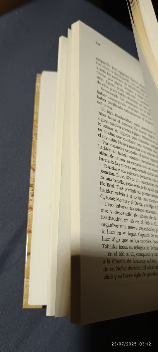 Historia de los egipcios.