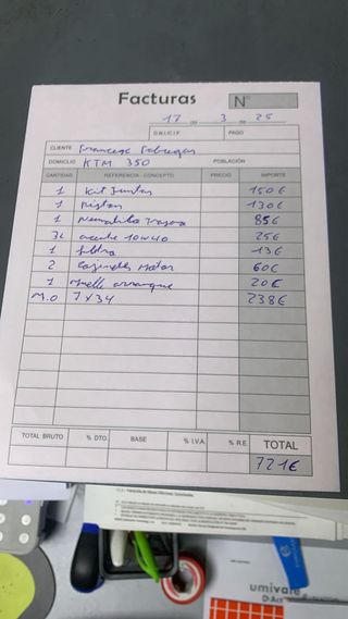 KTM EXC 350cc 4T Motocross