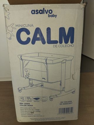 Minicuna Asalvo Baby rosa