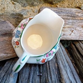 Lattiera Spode England Chinese Rose Vintage 