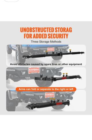 Barra remolque VEVOR RN-QYR-