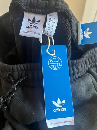 Adidas Pantalones Chándal Negro M