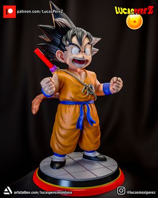 Figura Goku Niño - Resina