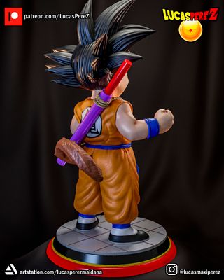 Figura Goku Niño - Resina