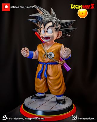Figura Goku Niño - Resina
