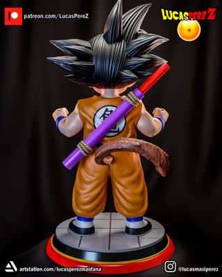 Figura Goku Niño - Resina