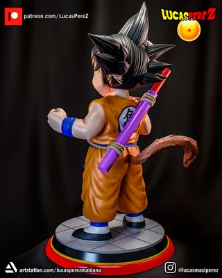 Figura Goku Niño - Resina