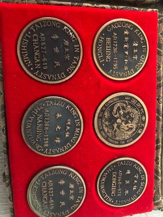 Monedas Chinas de laton The Palace Museum