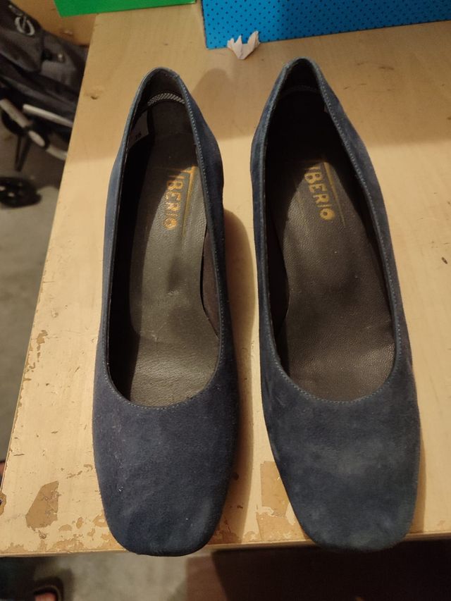 Zapatos TIBERIO mujer, azul, talla 36